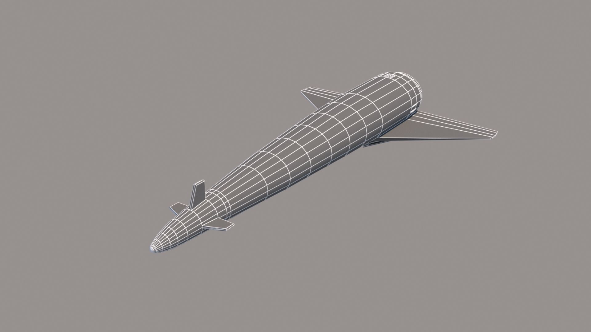 HOTOL Spacecraft Low-poly 3D model_6