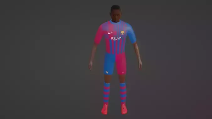 Soccer Player - Barcelona