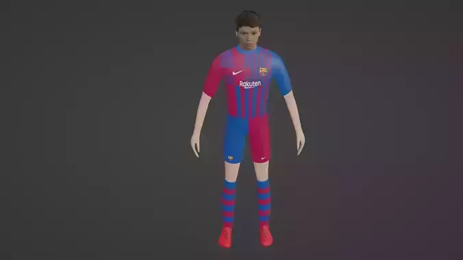 Soccer Player - Barcelona