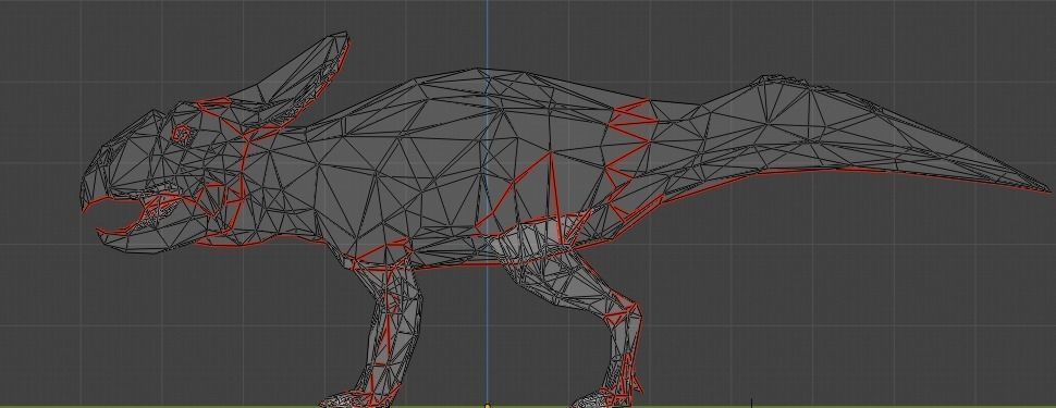 Protoceratops Asset Pack Low-poly 3D model_15