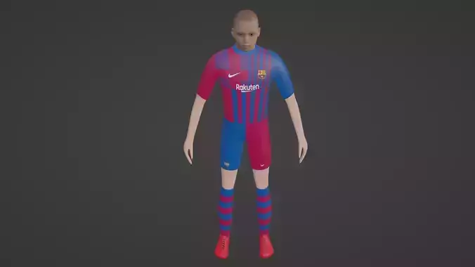 Soccer Player - Barcelona