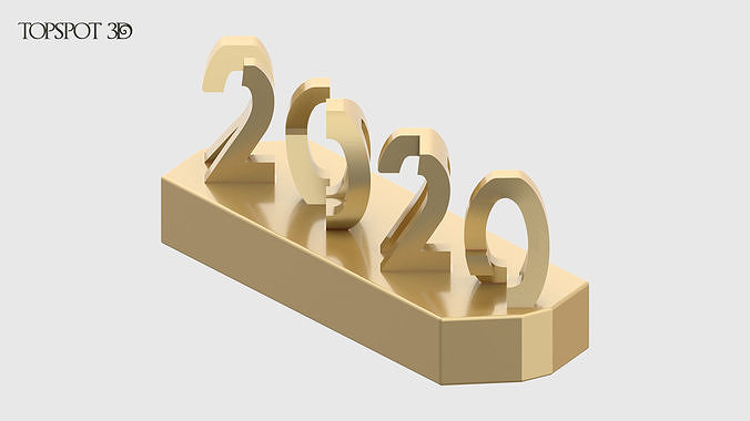 Keepsake of 2020 3D print model