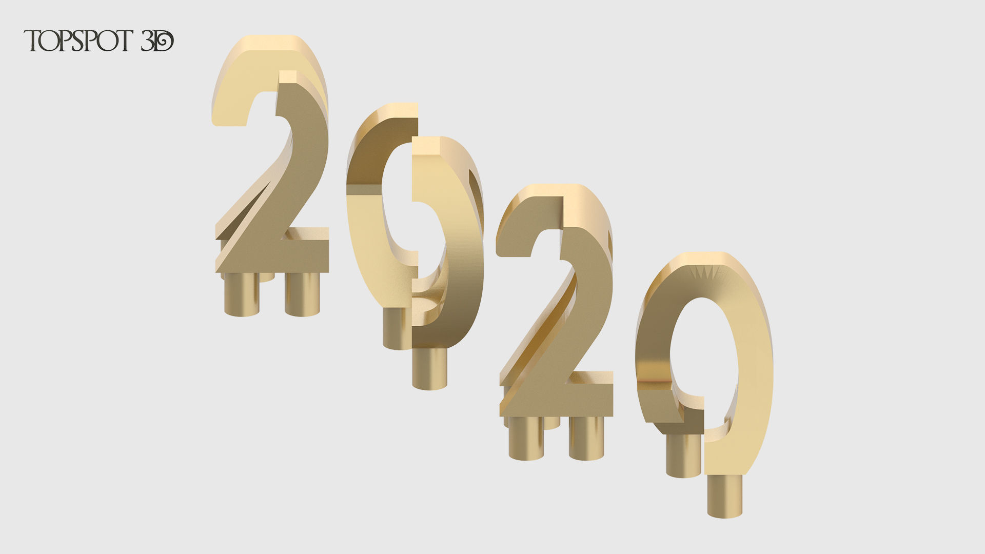 Keepsake of 2020 3D print model_12