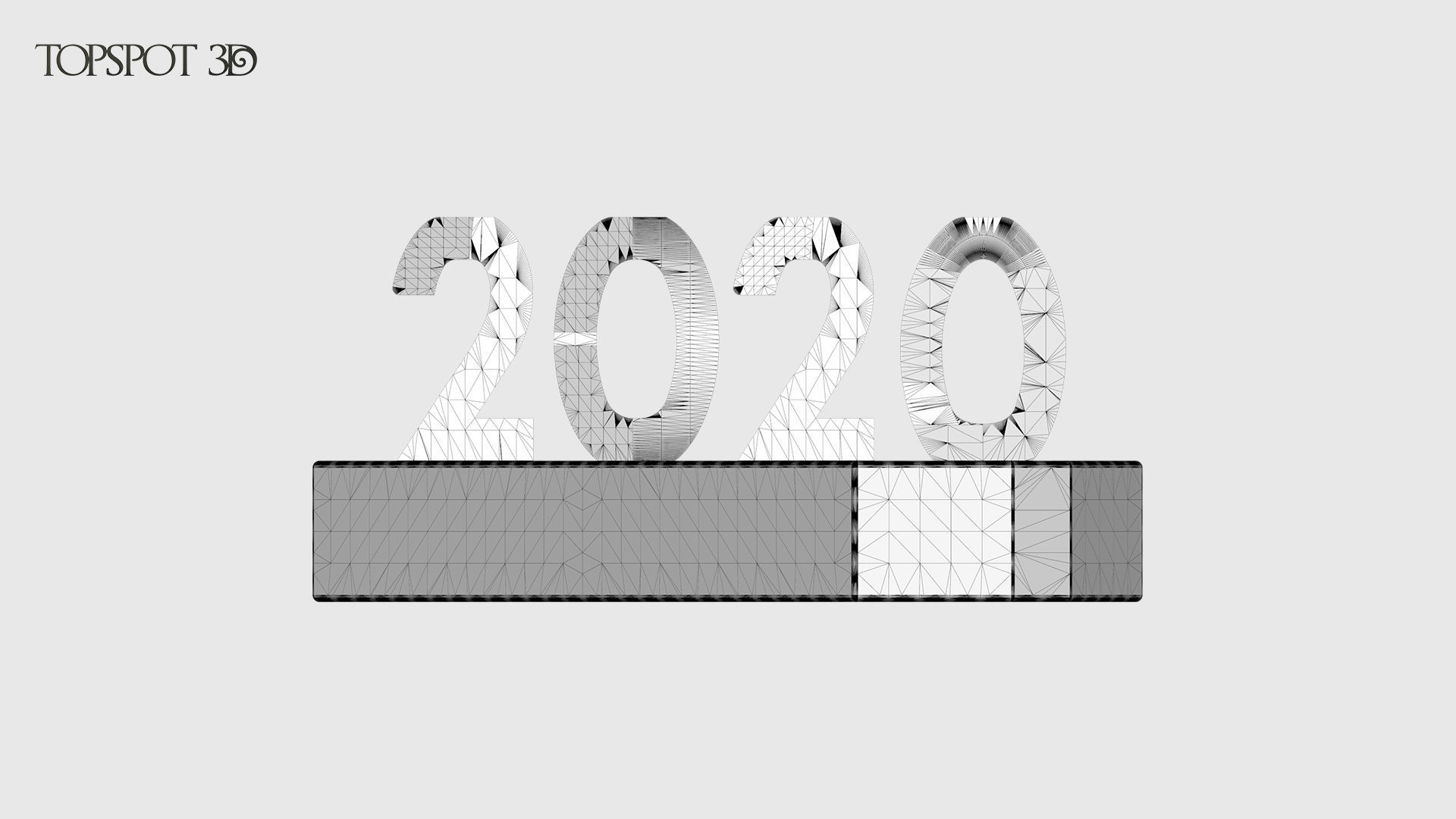 Keepsake of 2020 3D print model_26