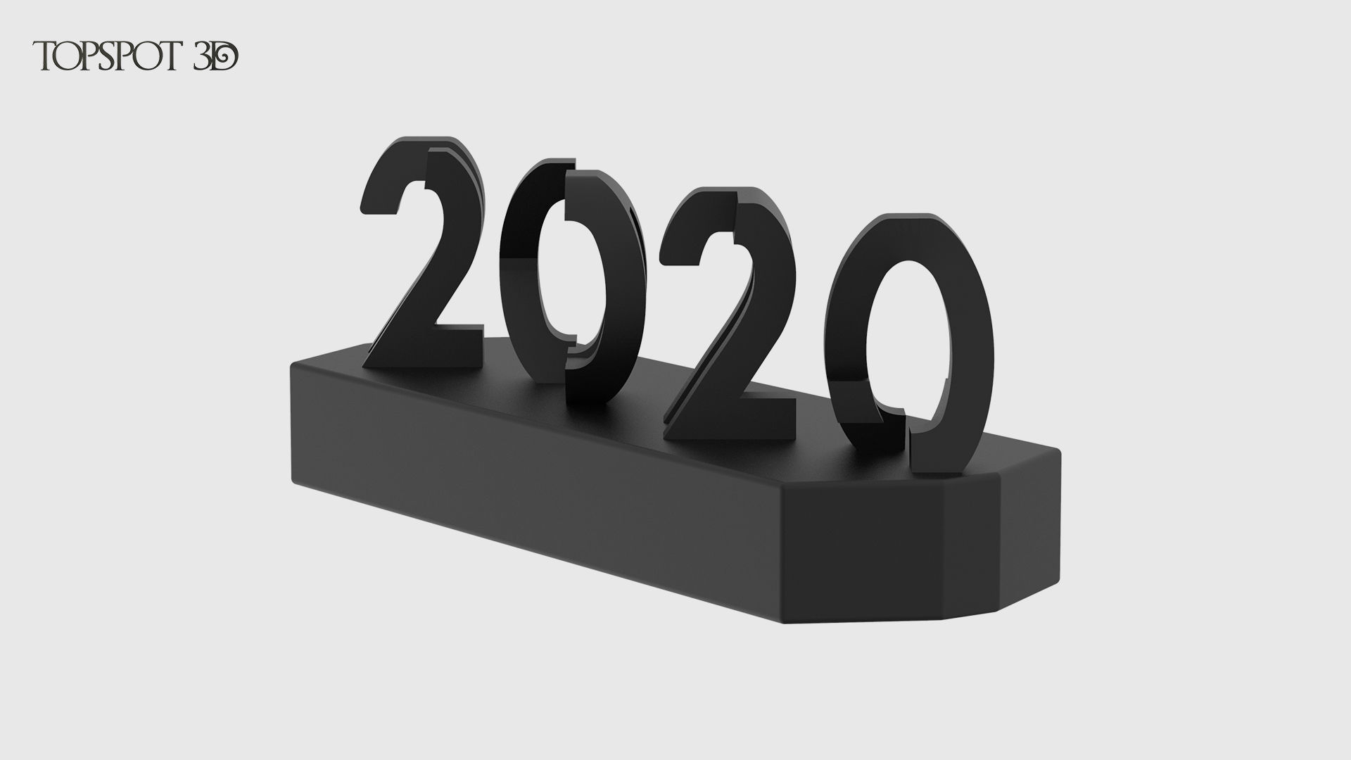 Keepsake of 2020 3D print model_19