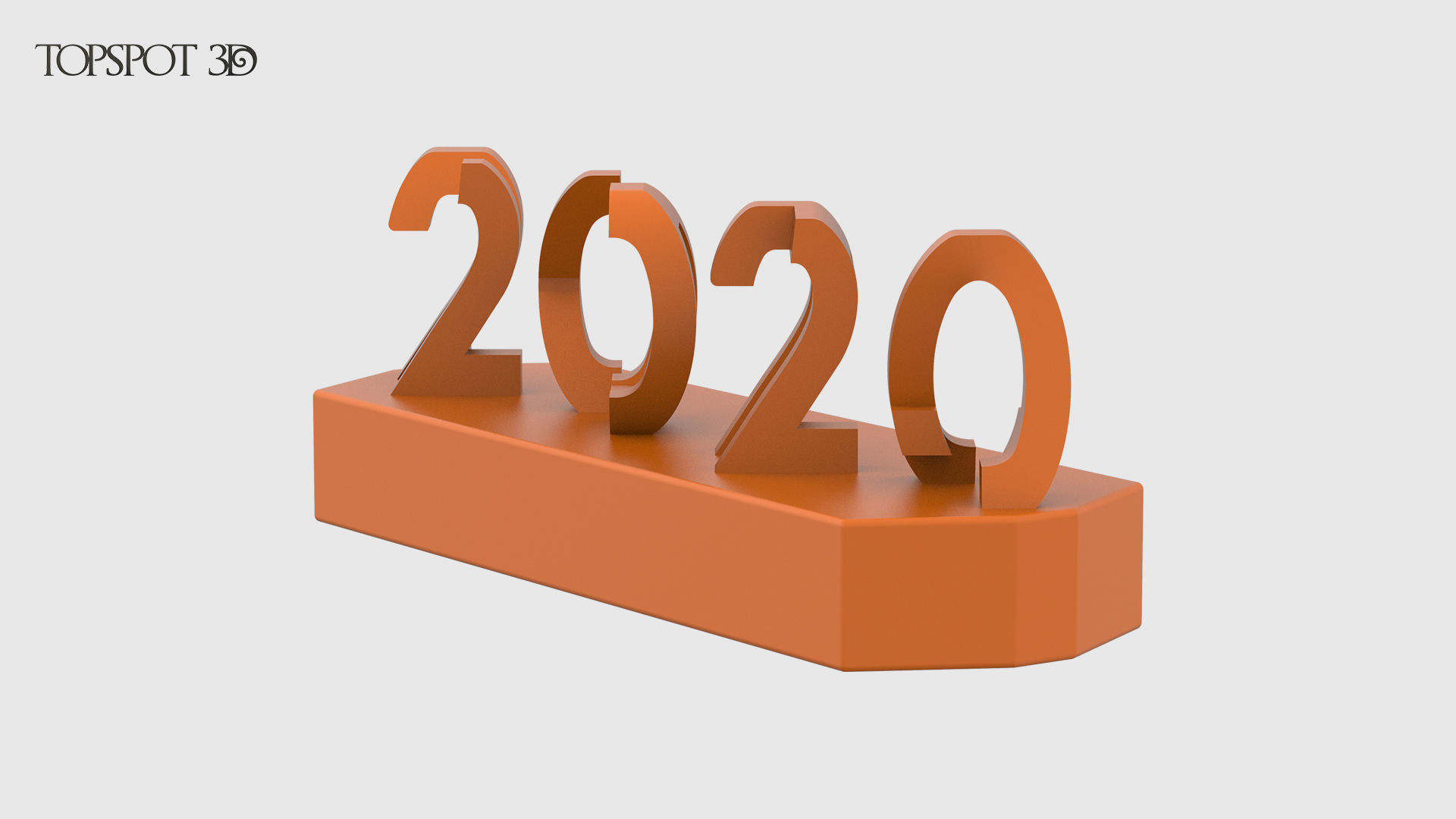 Keepsake of 2020 3D print model_22