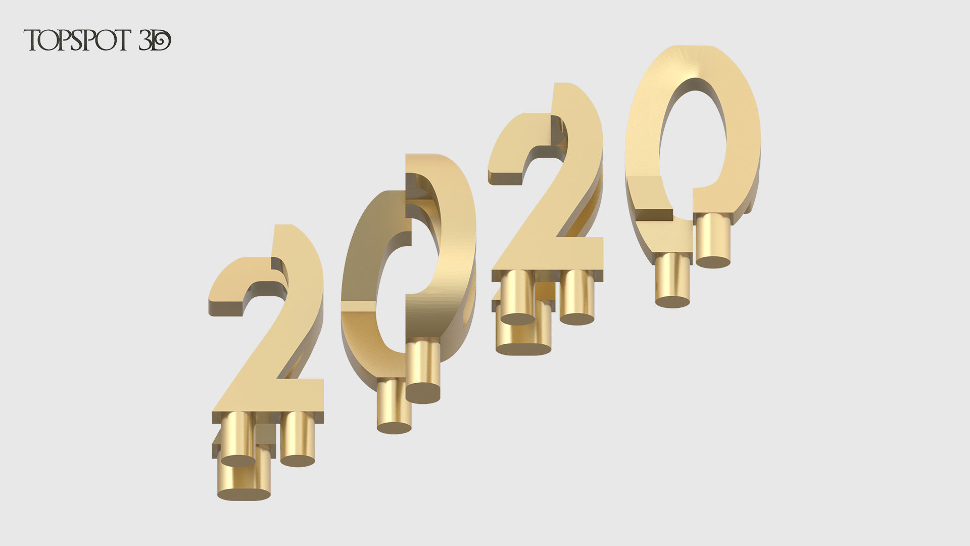 Keepsake of 2020 3D print model_11