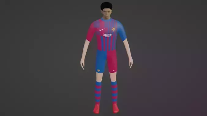 Soccer Player - Barcelona
