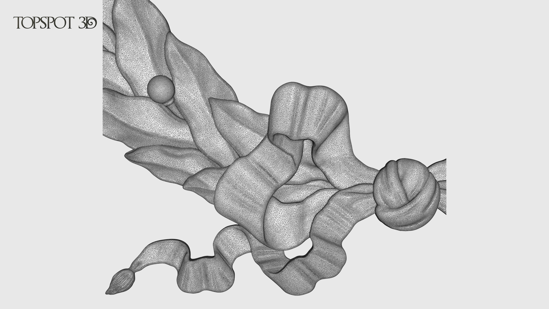 Laurel Wreath  3D print model_15