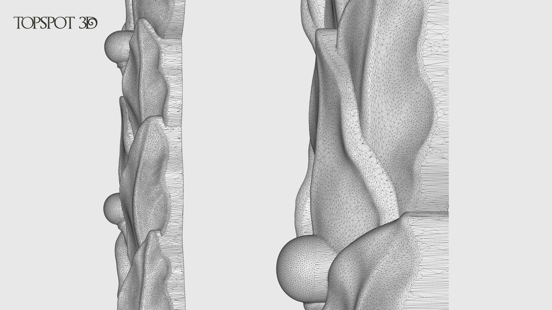 Laurel Wreath  3D print model_16