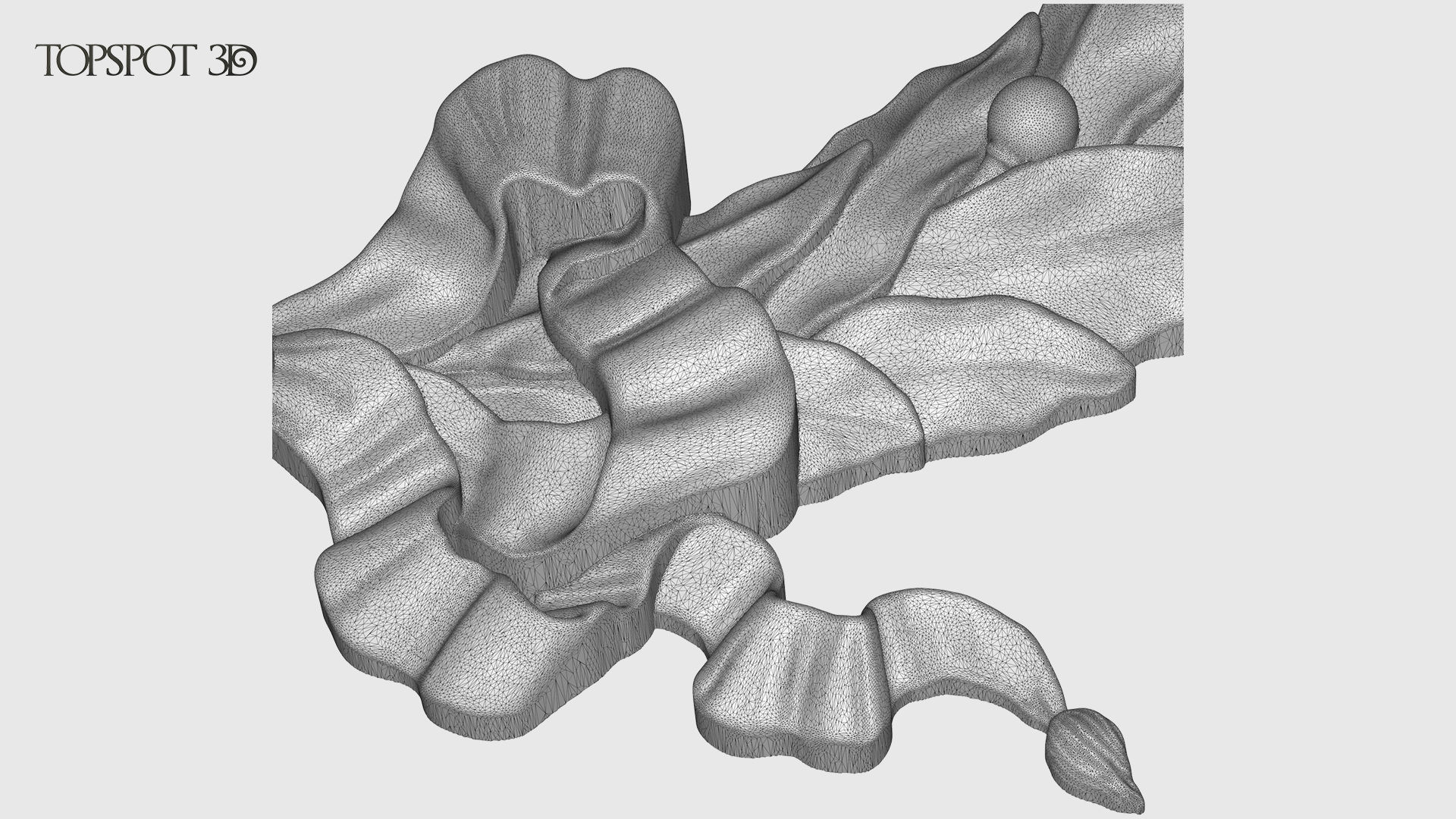 Laurel Wreath  3D print model_13