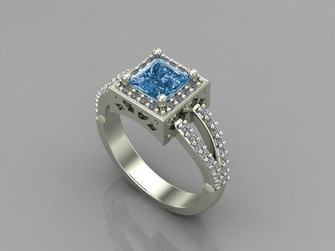 Women Rings 3DM Render Files Machine Ready 99 3D print model