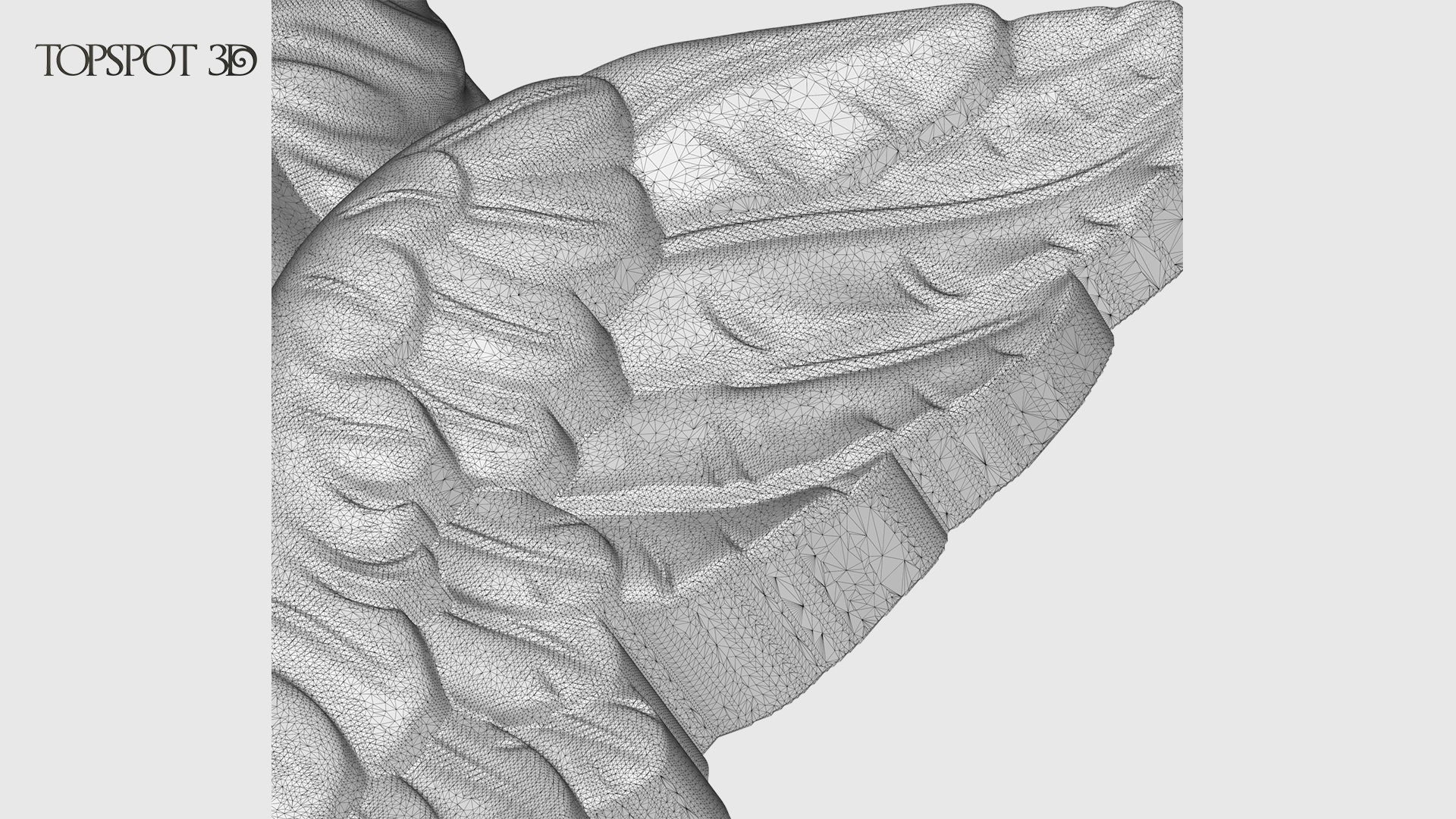Cherub gold angel head 3D print model_14
