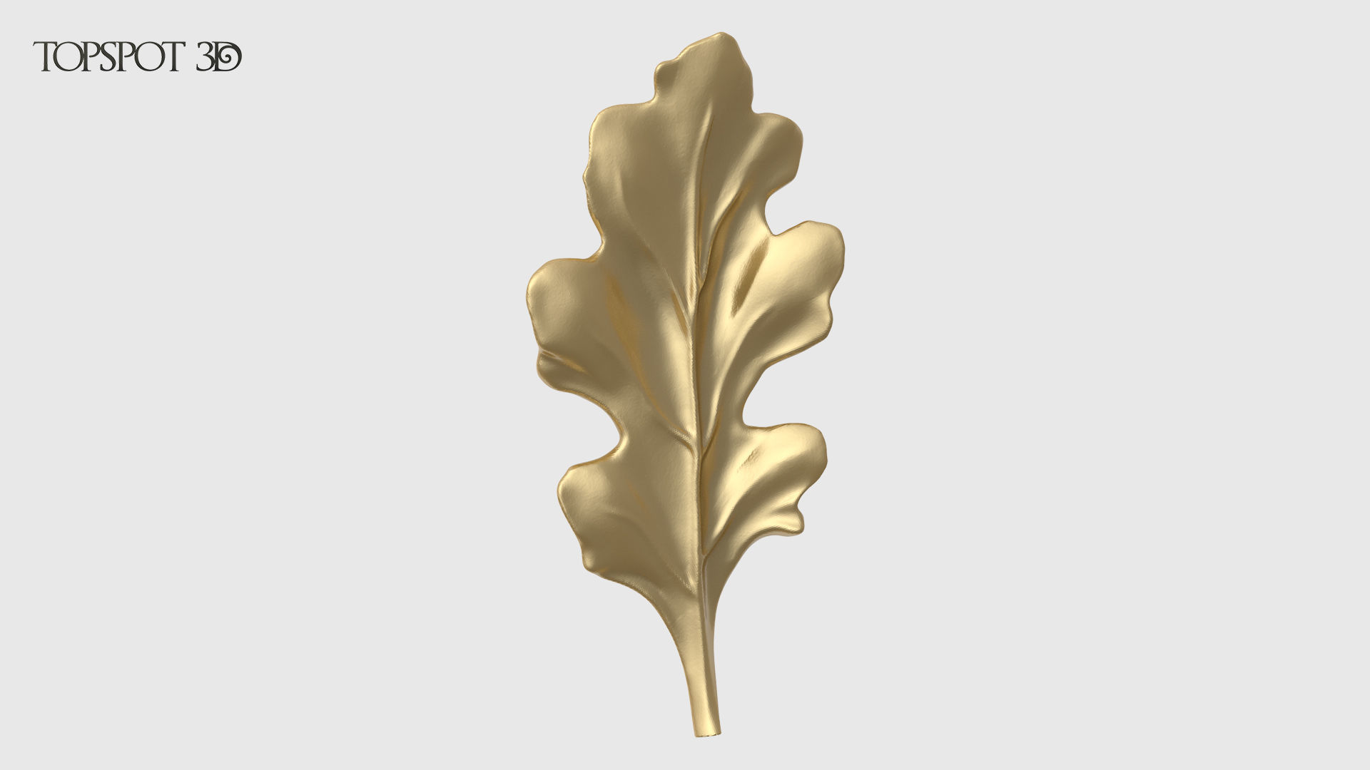 Oak Leaves And Acorns set 3D print model_19