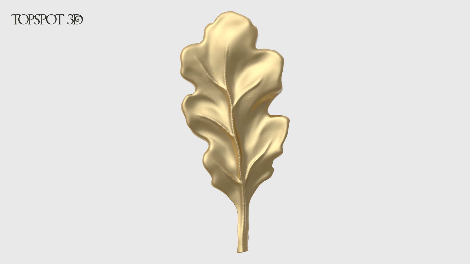 Oak Leaves And Acorns set 3D print model_20