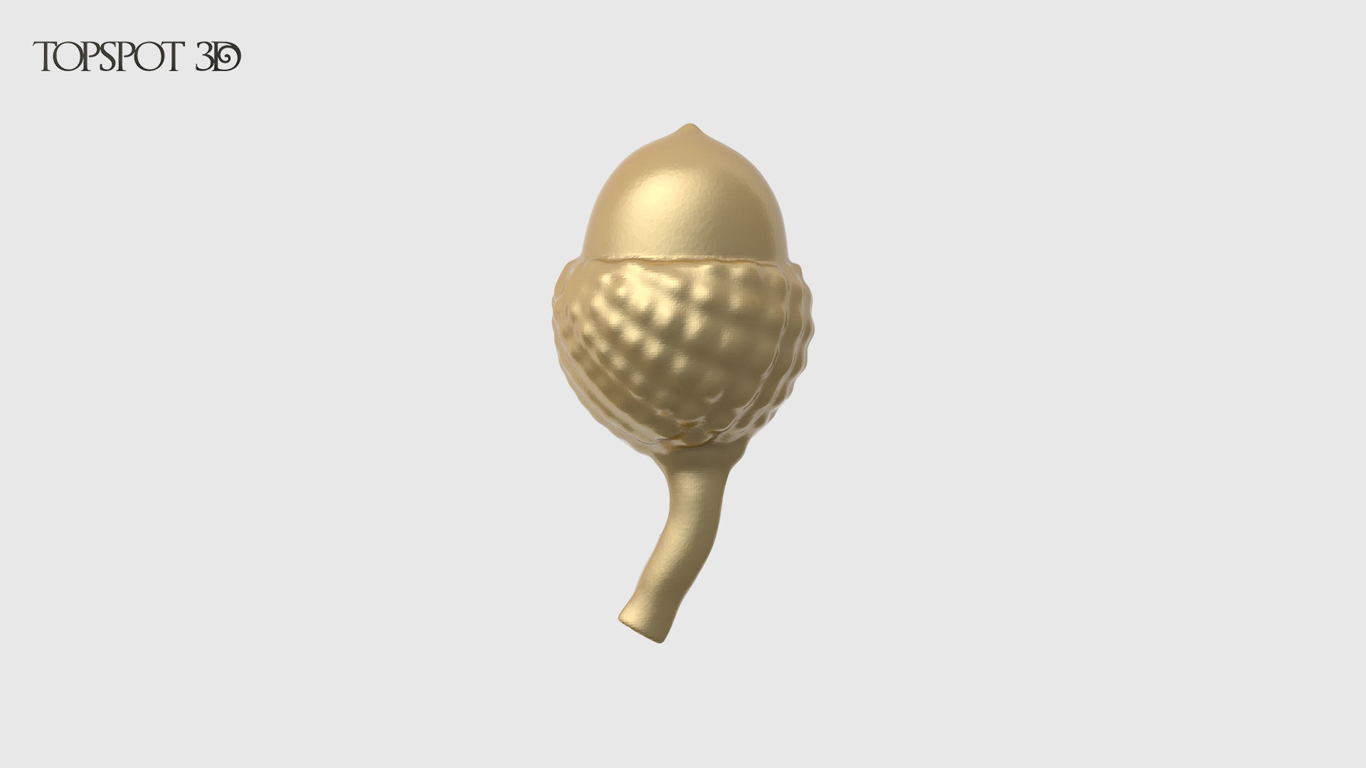 Oak Leaves And Acorns set 3D print model_7