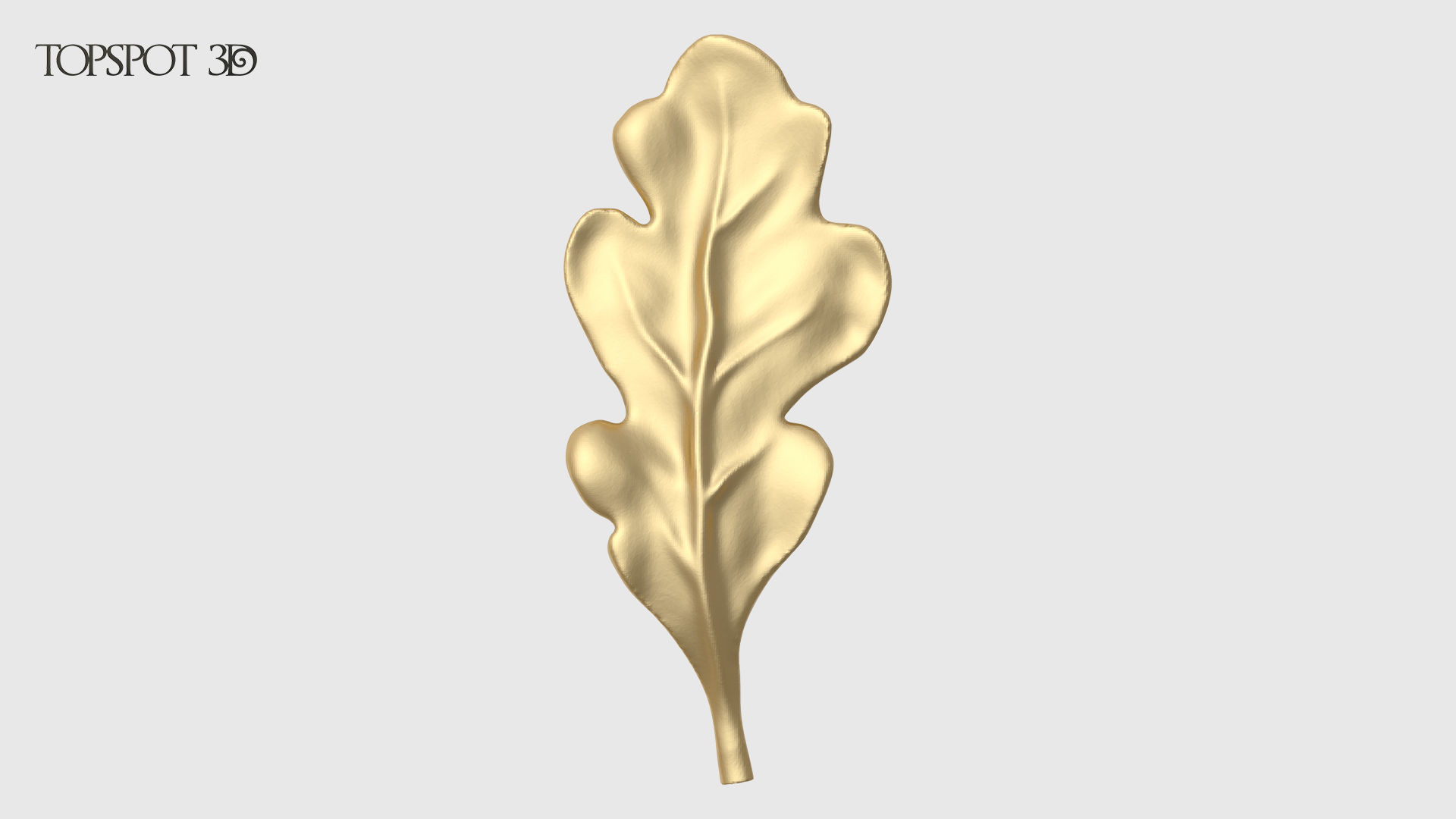 Oak Leaves And Acorns set 3D print model_17