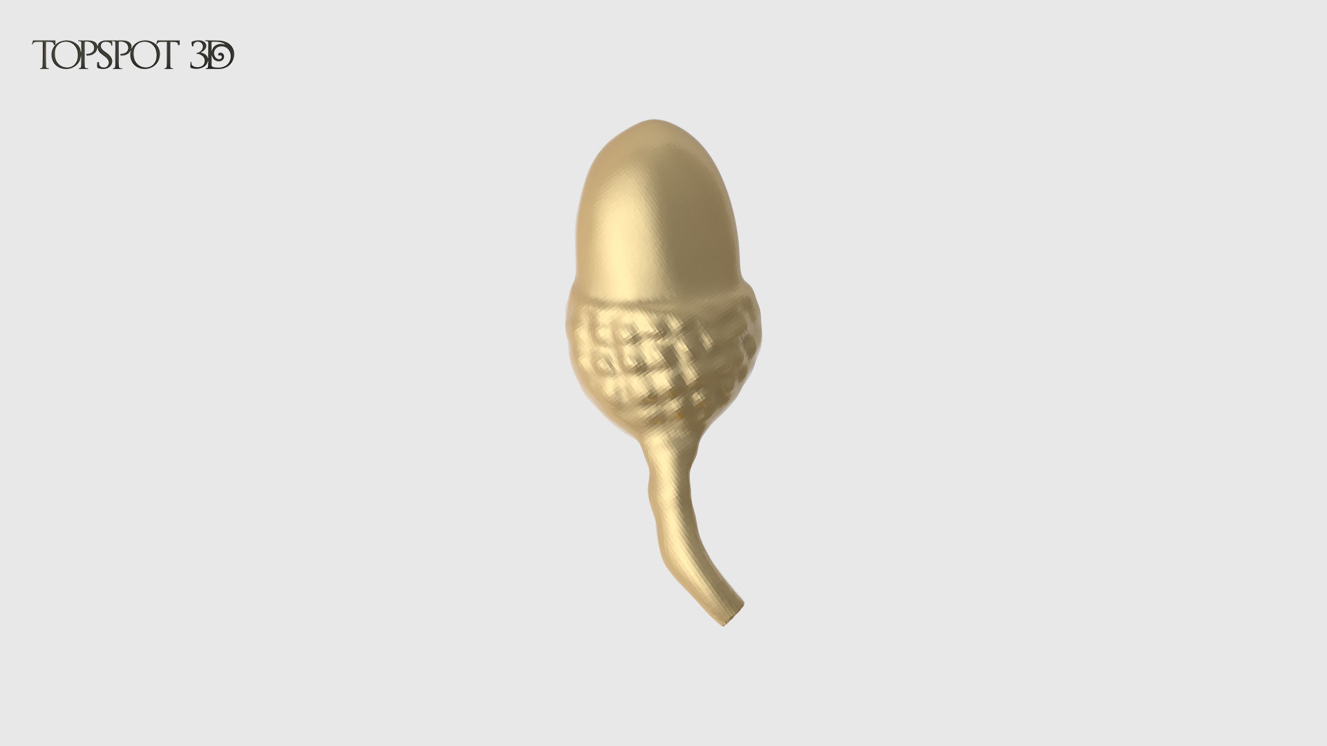 Oak Leaves And Acorns set 3D print model_10