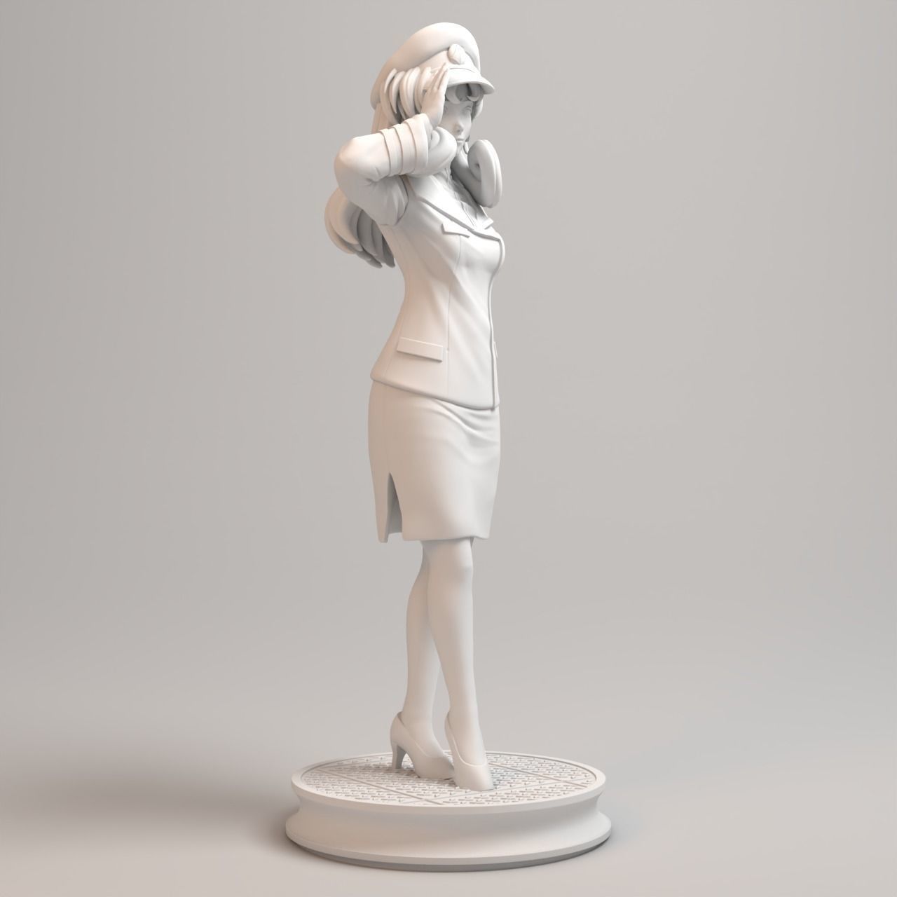 Anime Classics - Lisa and Minmay Robotech full figure 3D print model_17