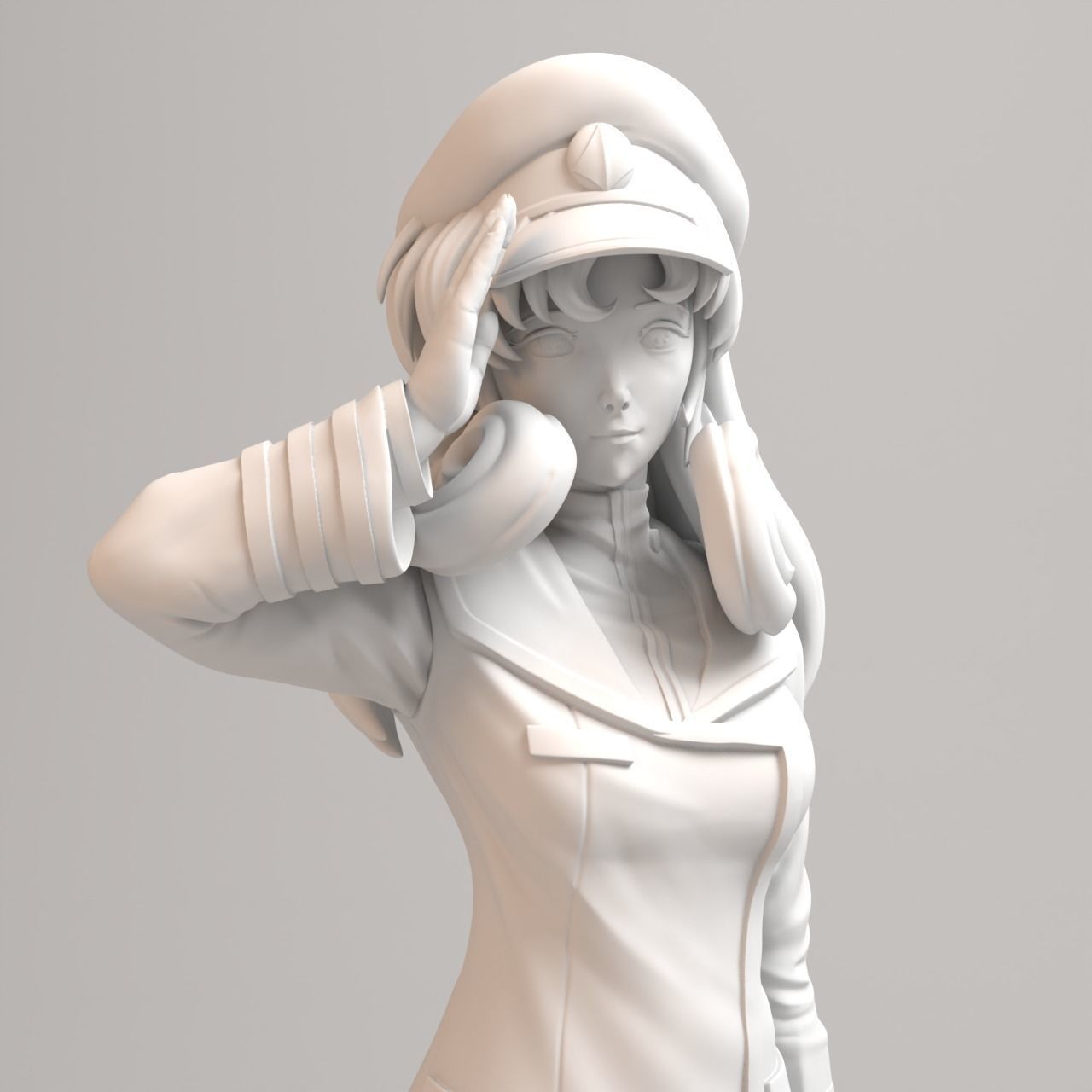 Anime Classics - Lisa and Minmay Robotech full figure 3D print model_12