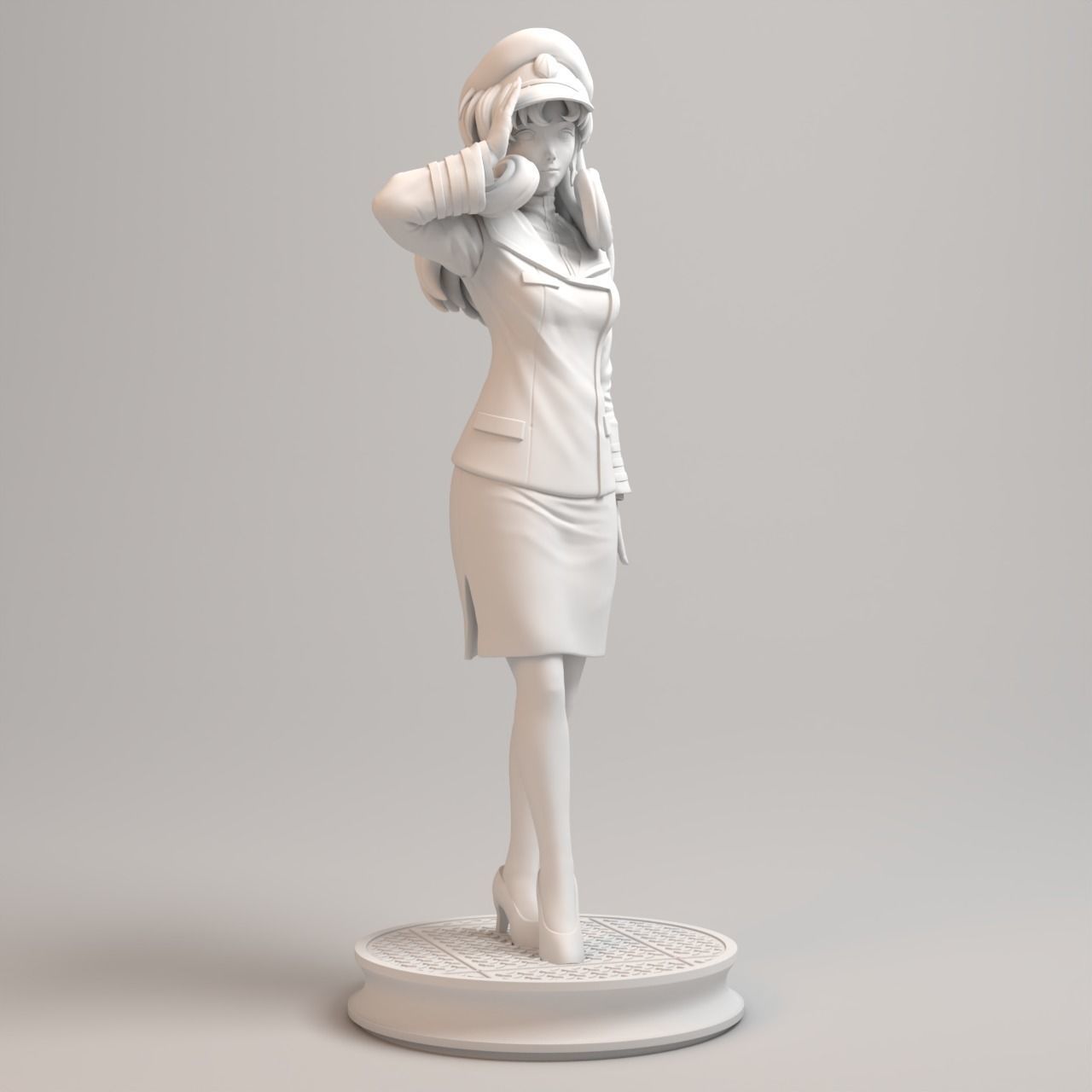 Anime Classics - Lisa and Minmay Robotech full figure 3D print model_14