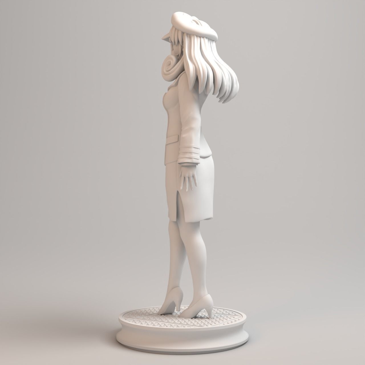 Anime Classics - Lisa and Minmay Robotech full figure 3D print model_16