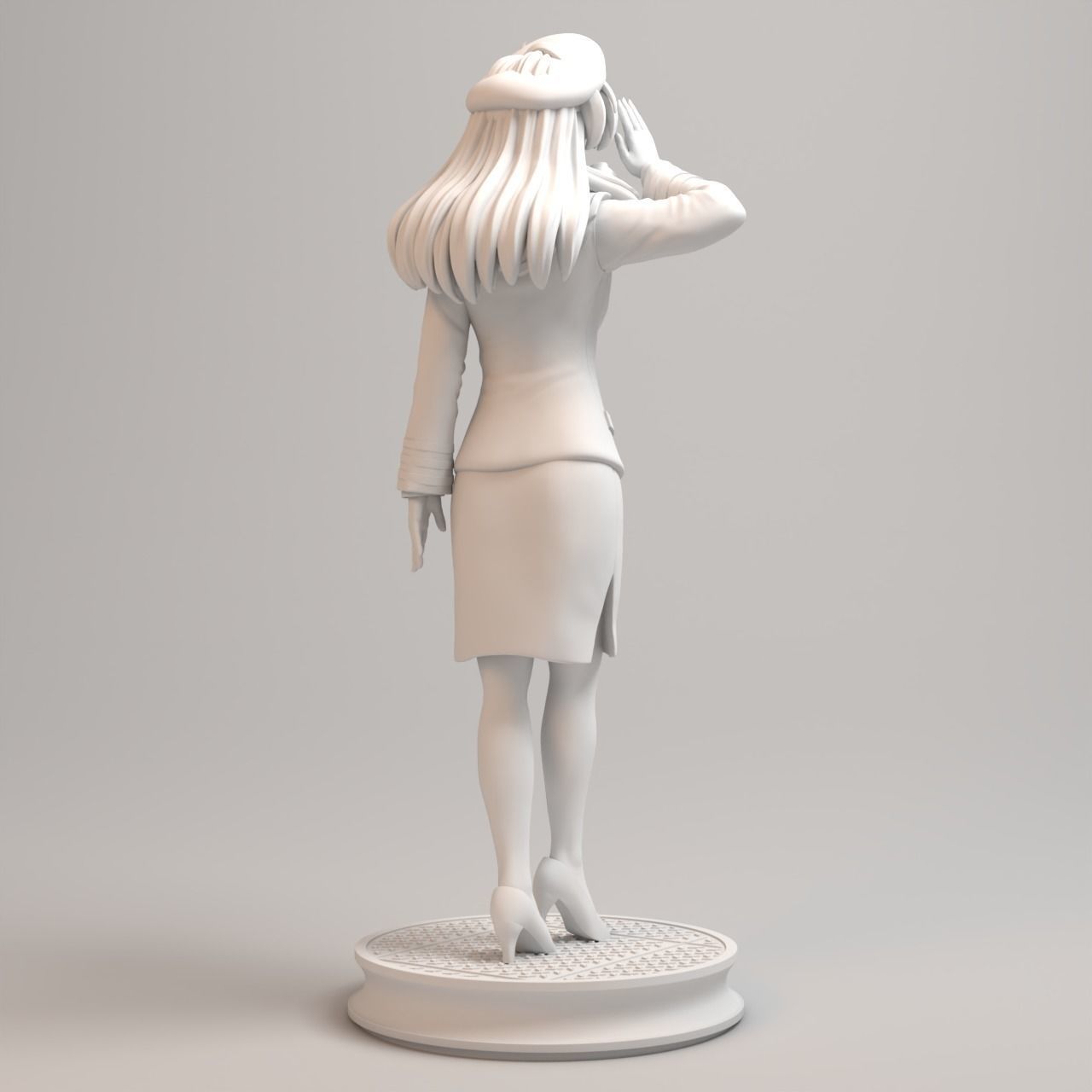 Anime Classics - Lisa and Minmay Robotech full figure 3D print model_18