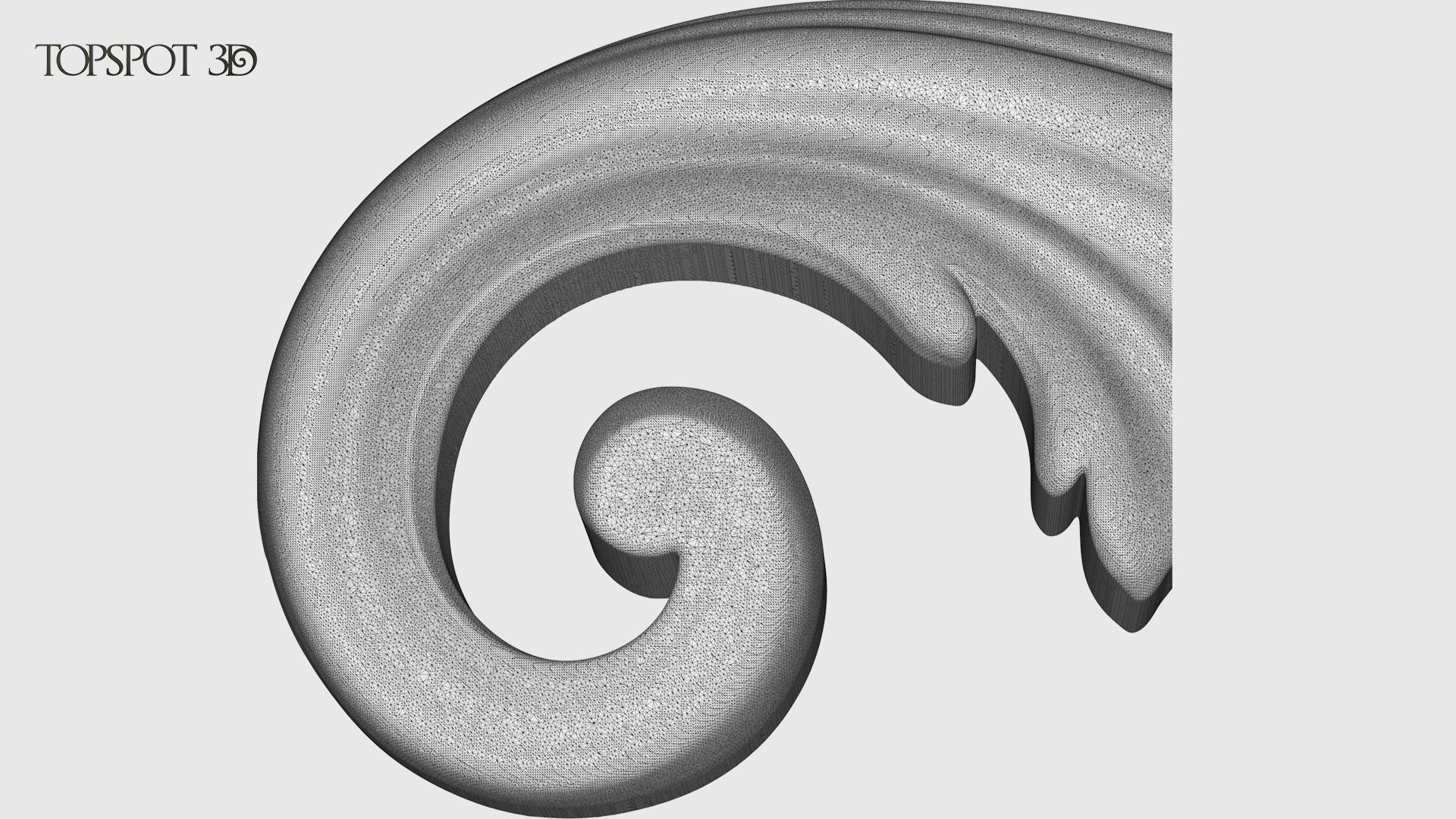 Mini Set Acanthus Leaves 3D print model_15