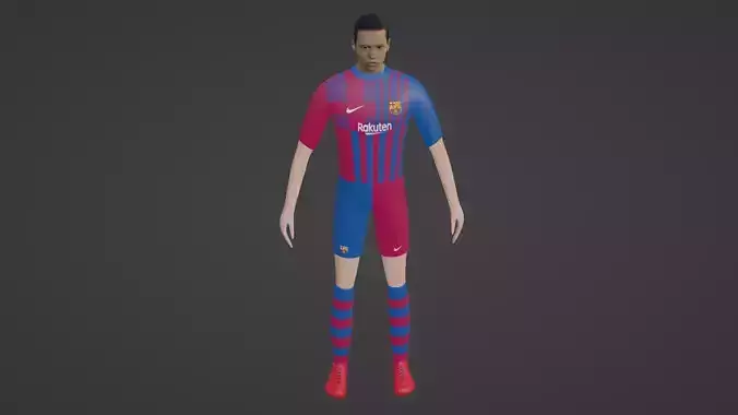 Soccer Player - Barcelona