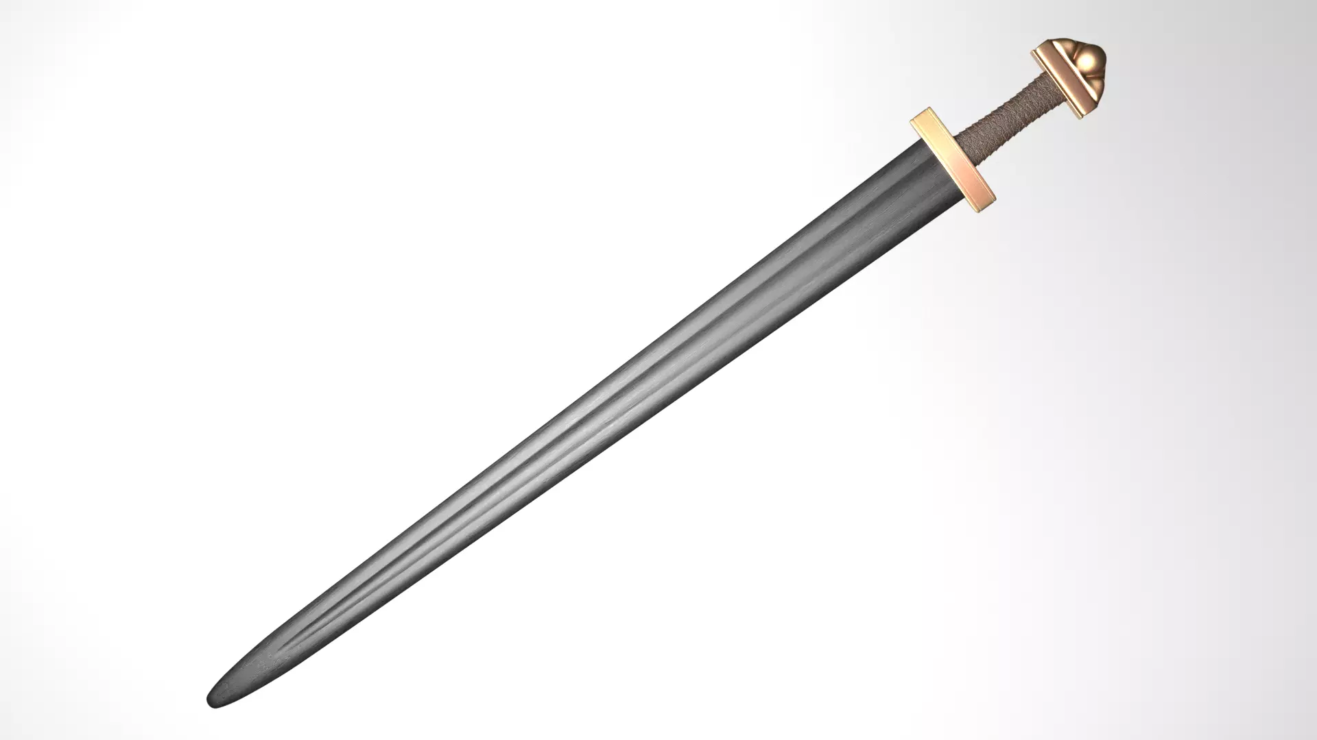 Viking sword 3D model_0
