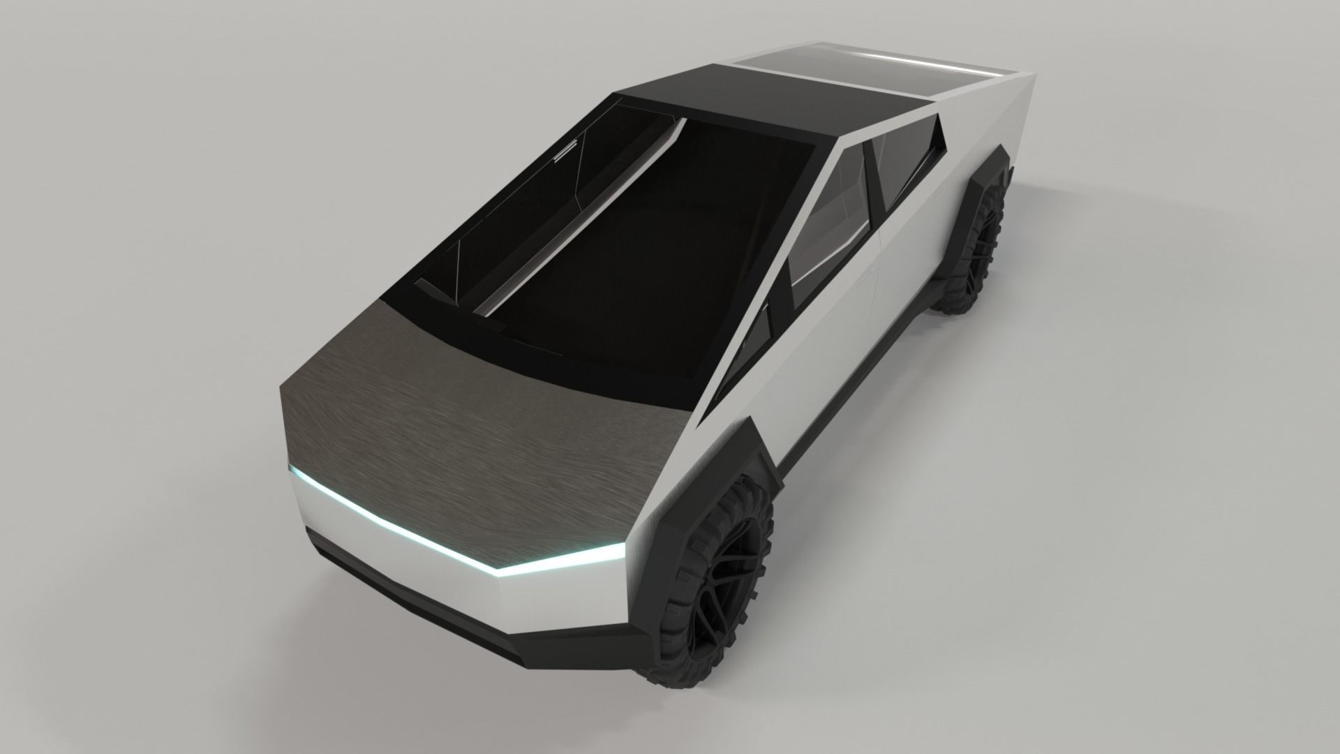 Tesla Cybertruck 3D model_1