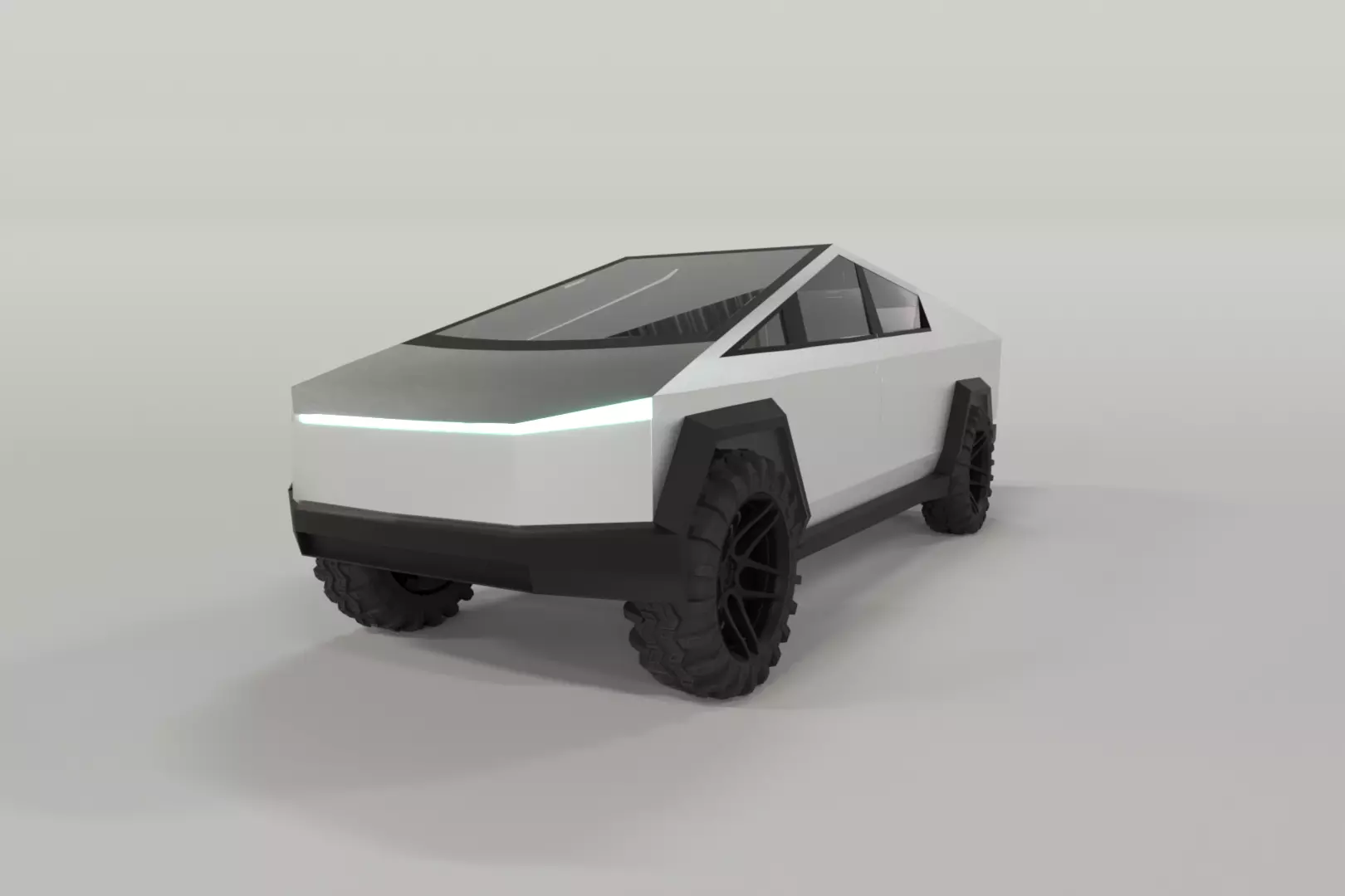 Tesla Cybertruck 3D model_0