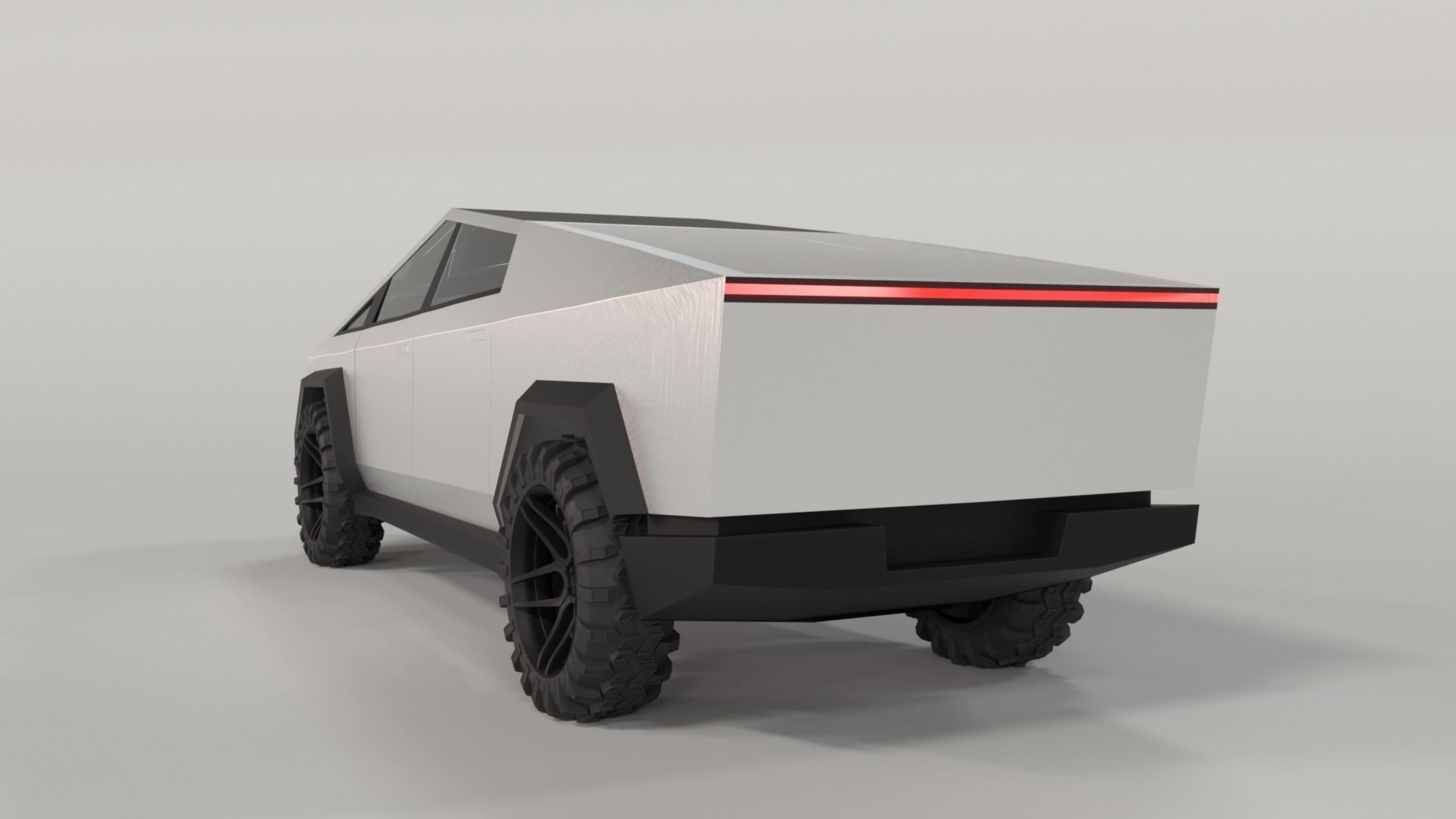 Tesla Cybertruck 3D model_2