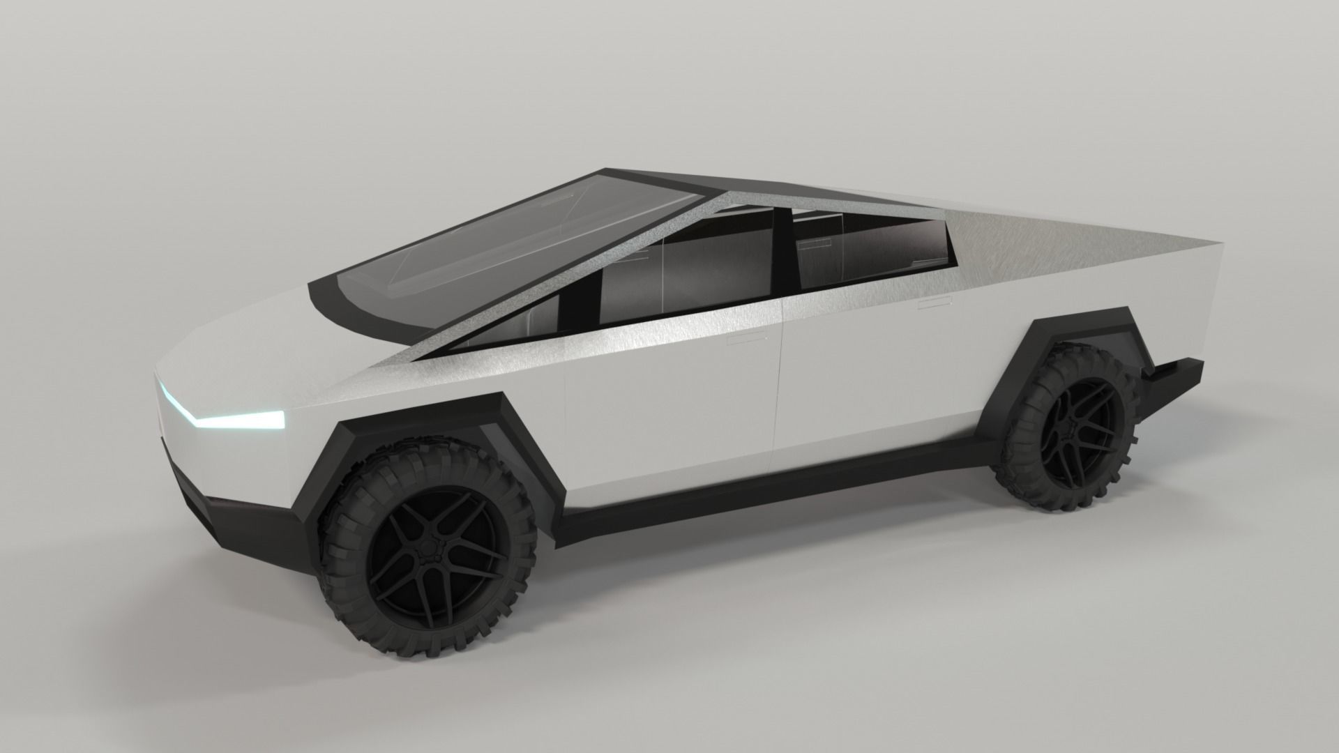 Tesla Cybertruck 3D model_3
