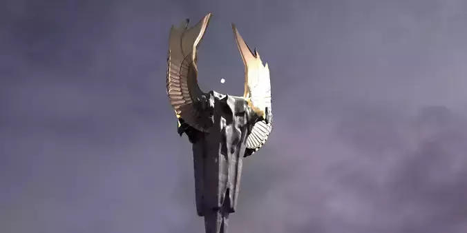 Floating Angel monolith 3