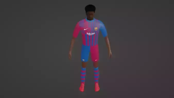 Soccer Player - Barcelona