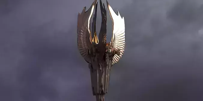 Floating Angel monolith 7