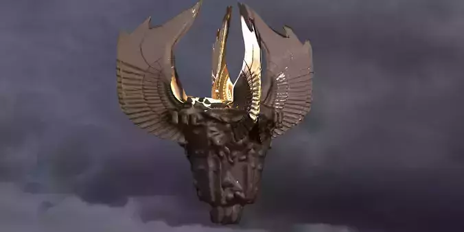 Floating Angel monolith 9