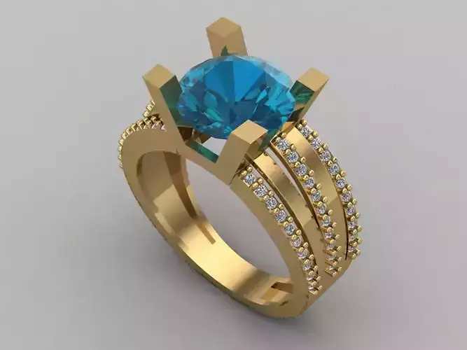 Women Rings 3DM Render Files Machine Ready 7