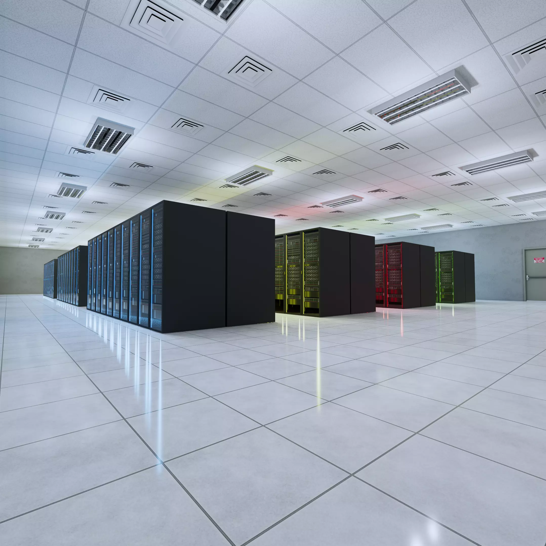 Google Data Center 3D model