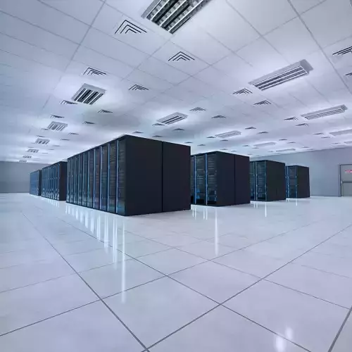 Meta Facebook Data Center 3D model