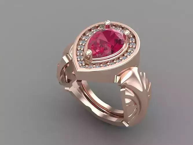 Women Rings 3DM Render Files Machine Ready 57