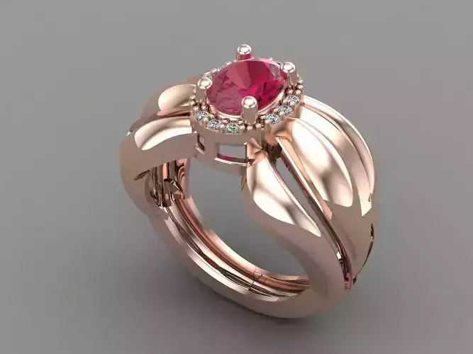 Women Rings 3DM Render Files Machine Ready 54