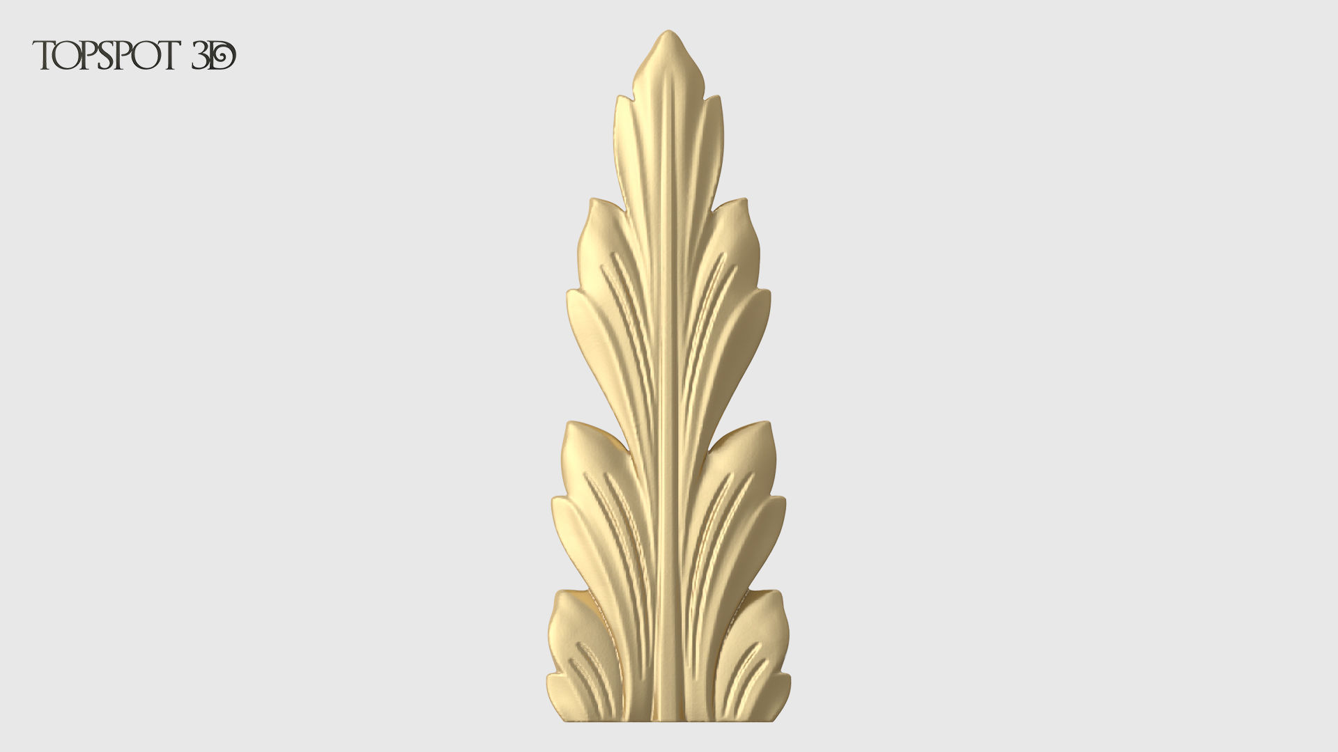 Bracket Leaves Collection 3D print model_21