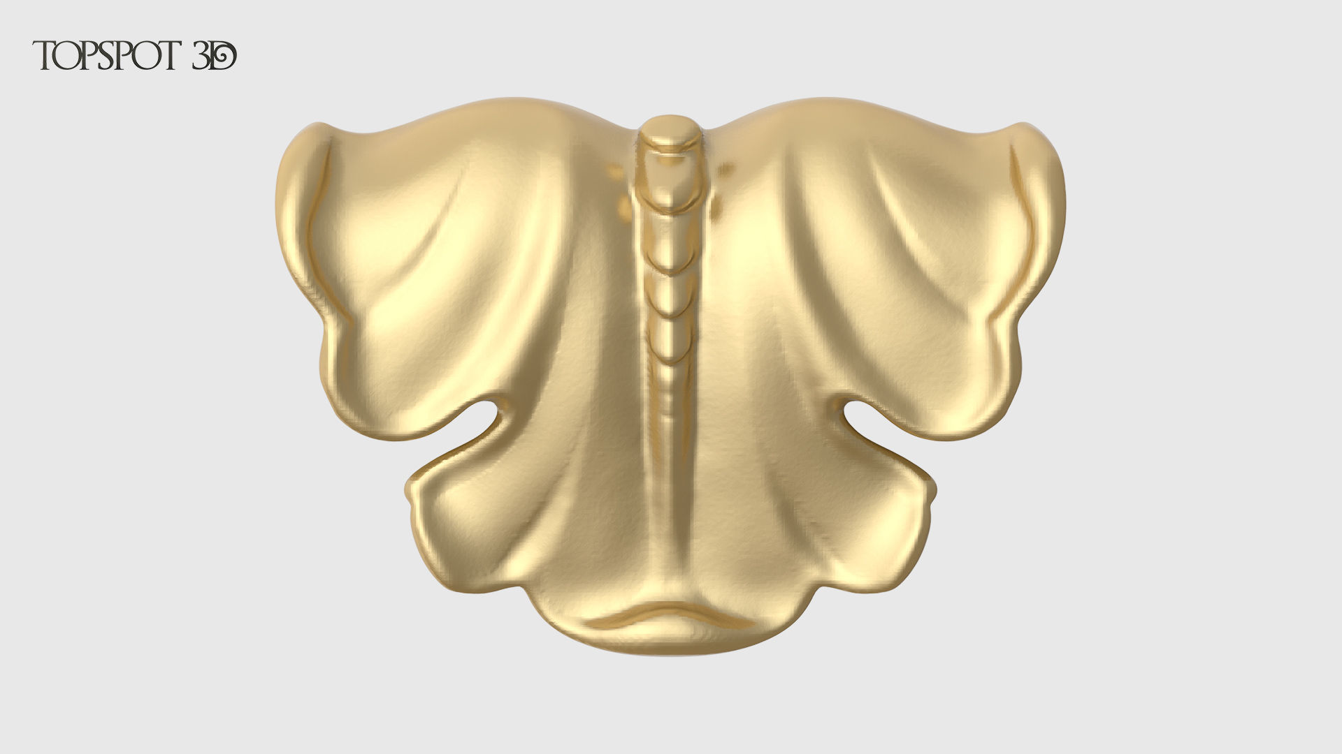 Bracket Leaves Collection 3D print model_16