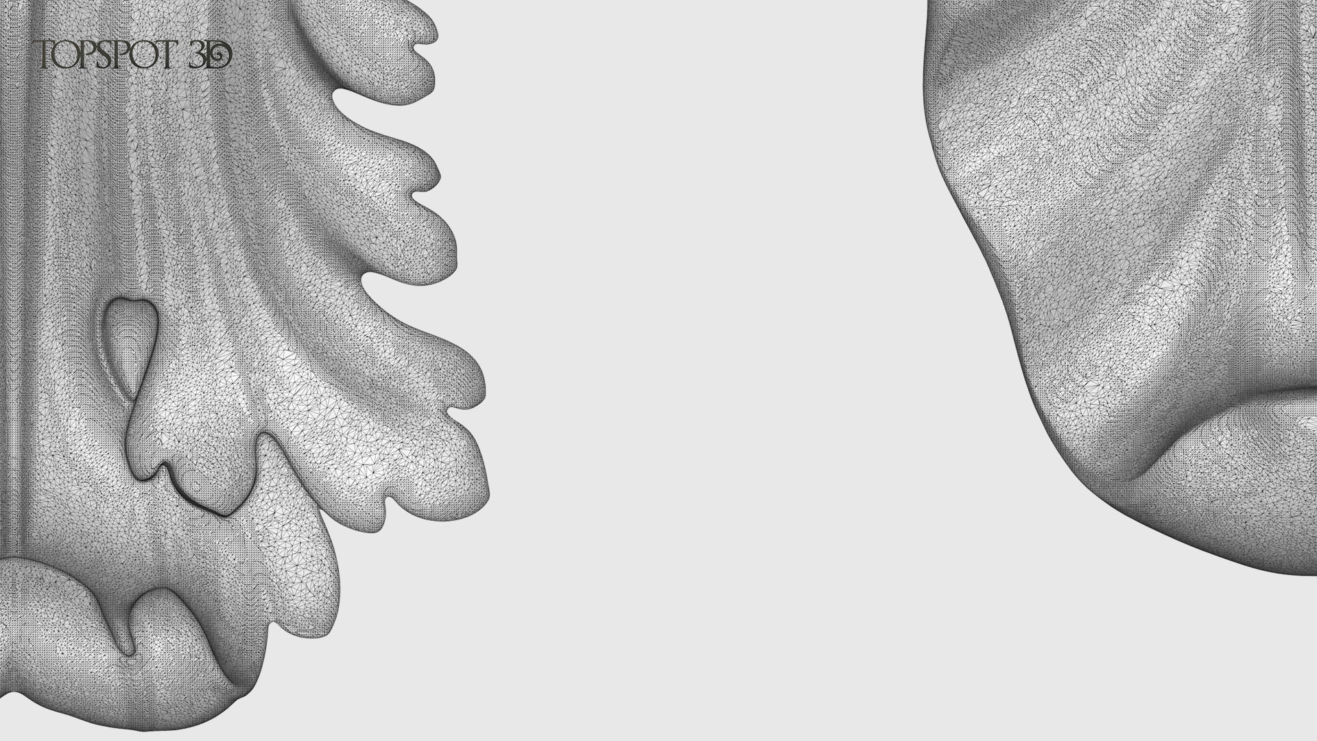 Bracket Leaves Collection 3D print model_33