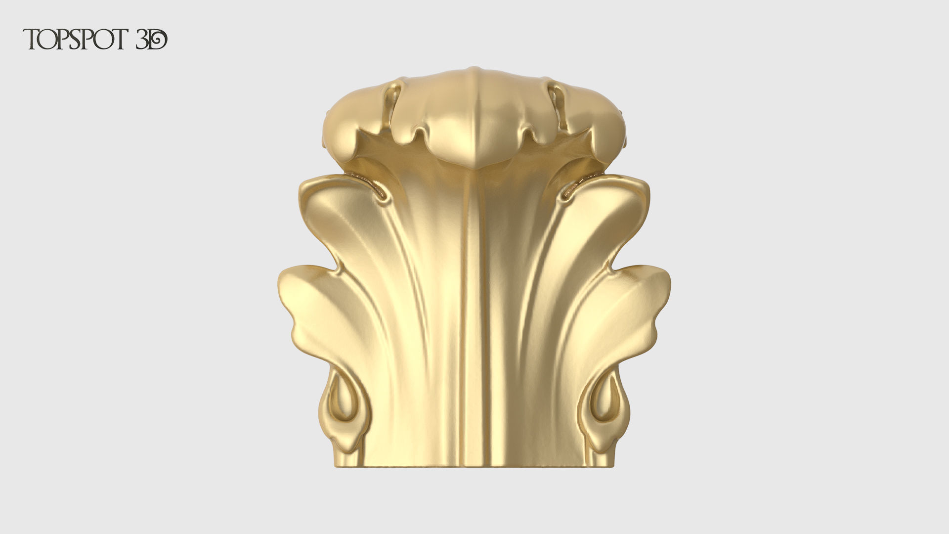 Bracket Leaves Collection 3D print model_18