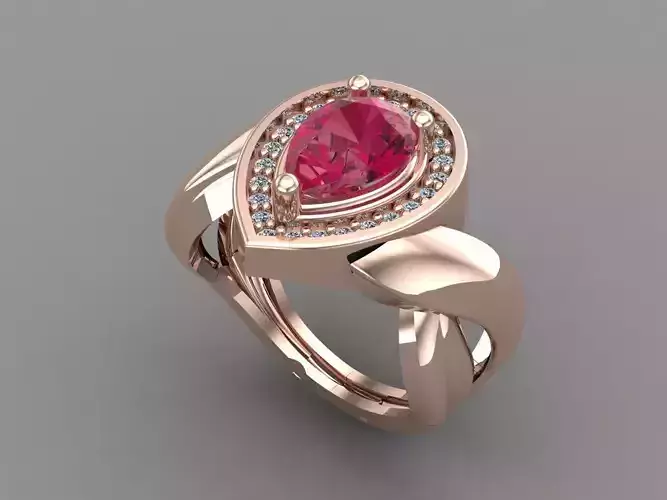 Women Rings 3DM Render Files Machine Ready 52