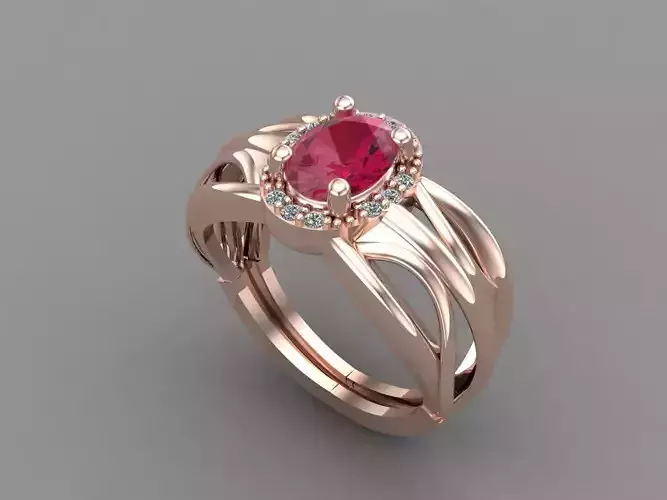 Women Rings 3DM Render Files Machine Ready 49