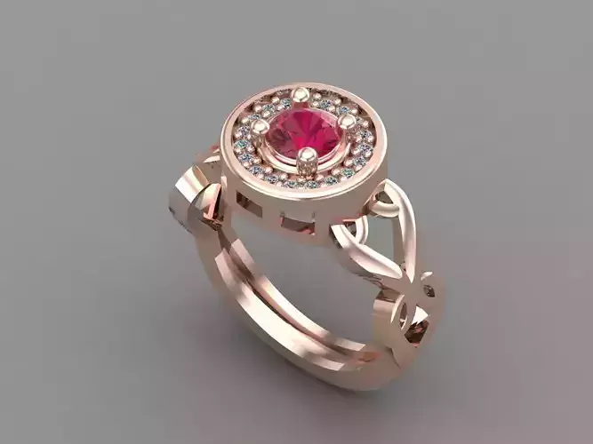 Women Rings 3DM Render Files Machine Ready 48